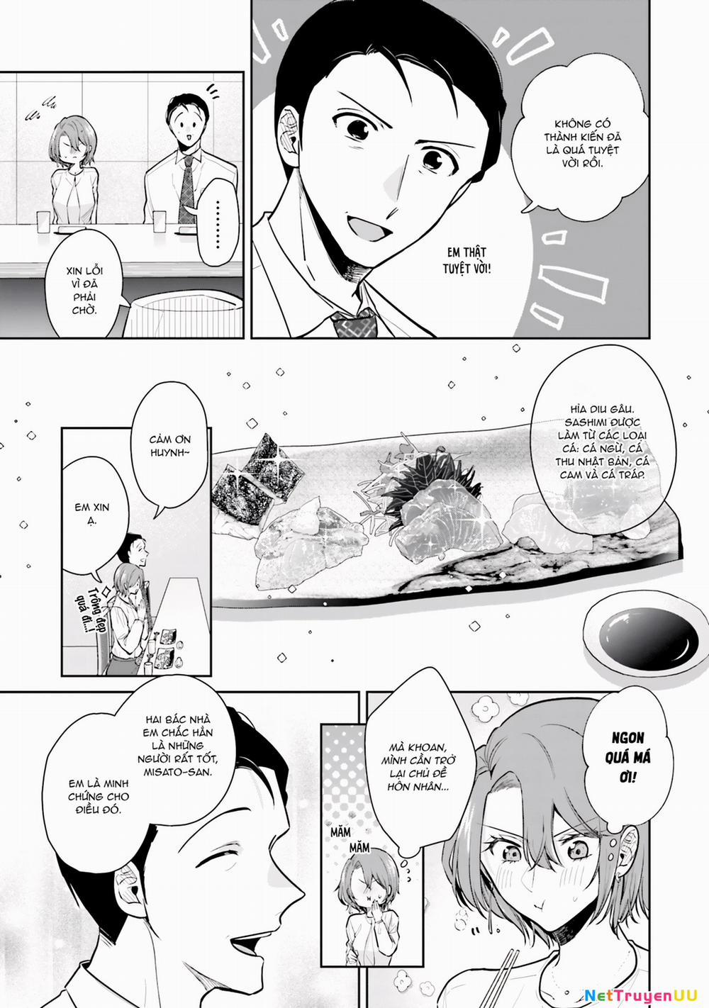 Misato Có Hơi Lạnh Lùng Với Người Sếp Của Cô Ấy 7 trang 6