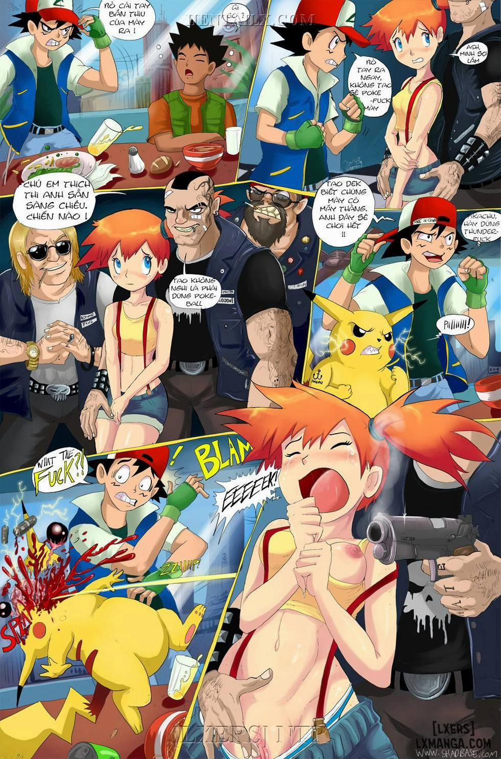 Misty gets wet Oneshot trang 2