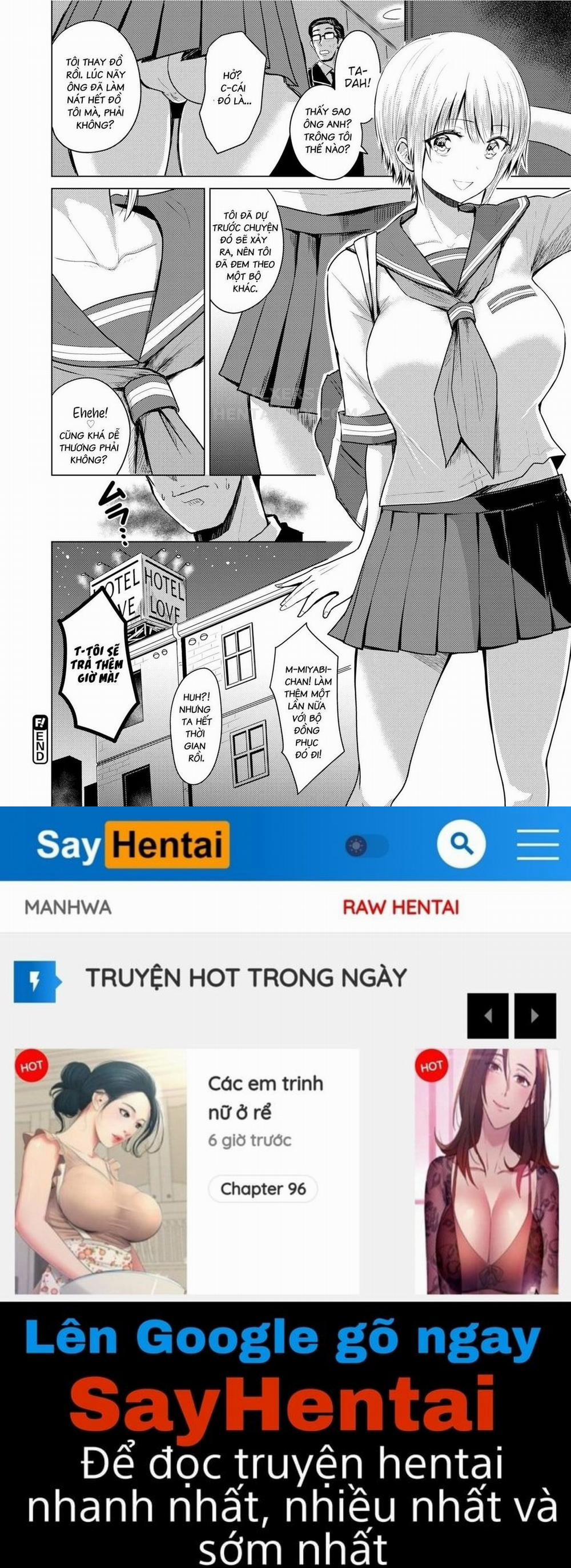 Miyabi-chan và Ông chú Oneshot trang 19