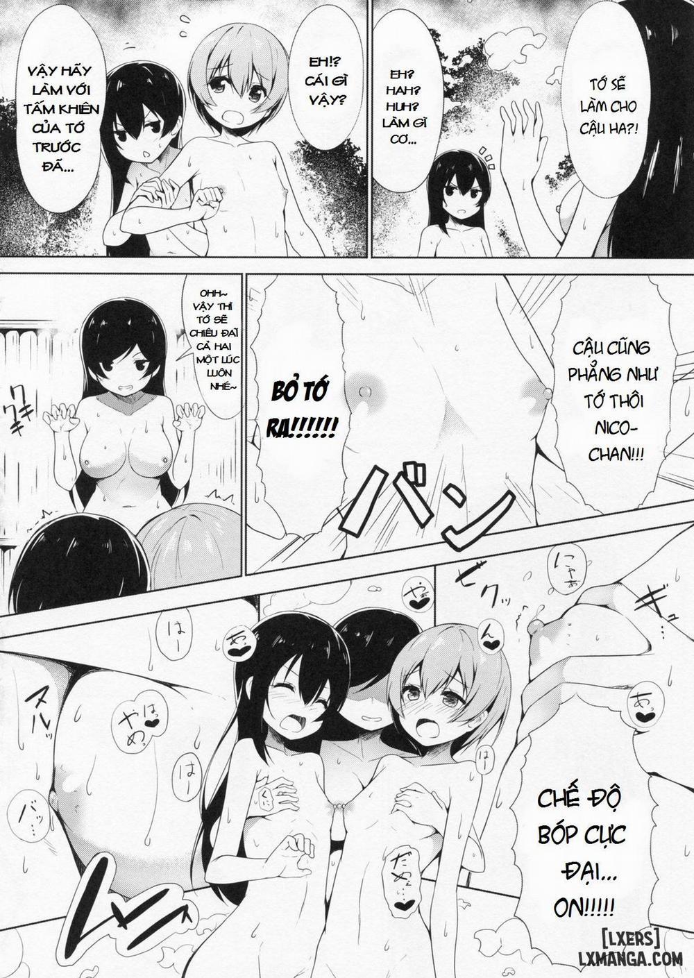 Mogyutto "bath" de Sekkinchuu Oneshot trang 16