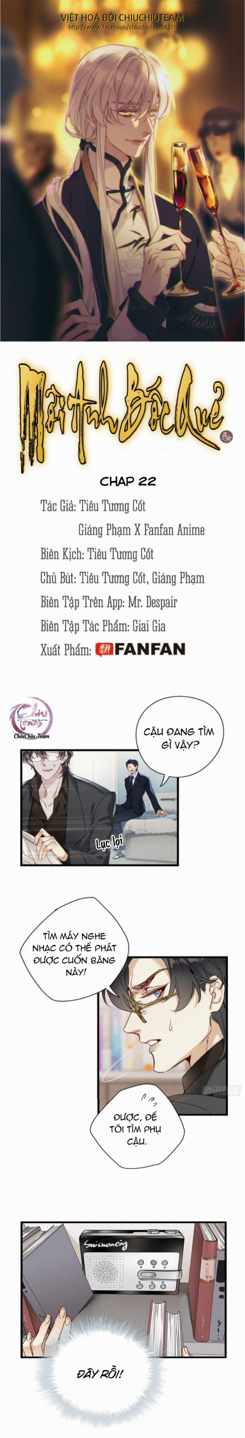 Mời Anh Bốc Quẻ 22 trang 1