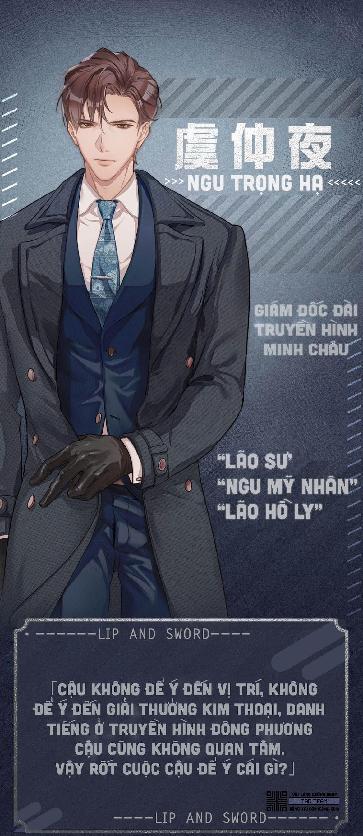 Môi Gươm 1 trang 2