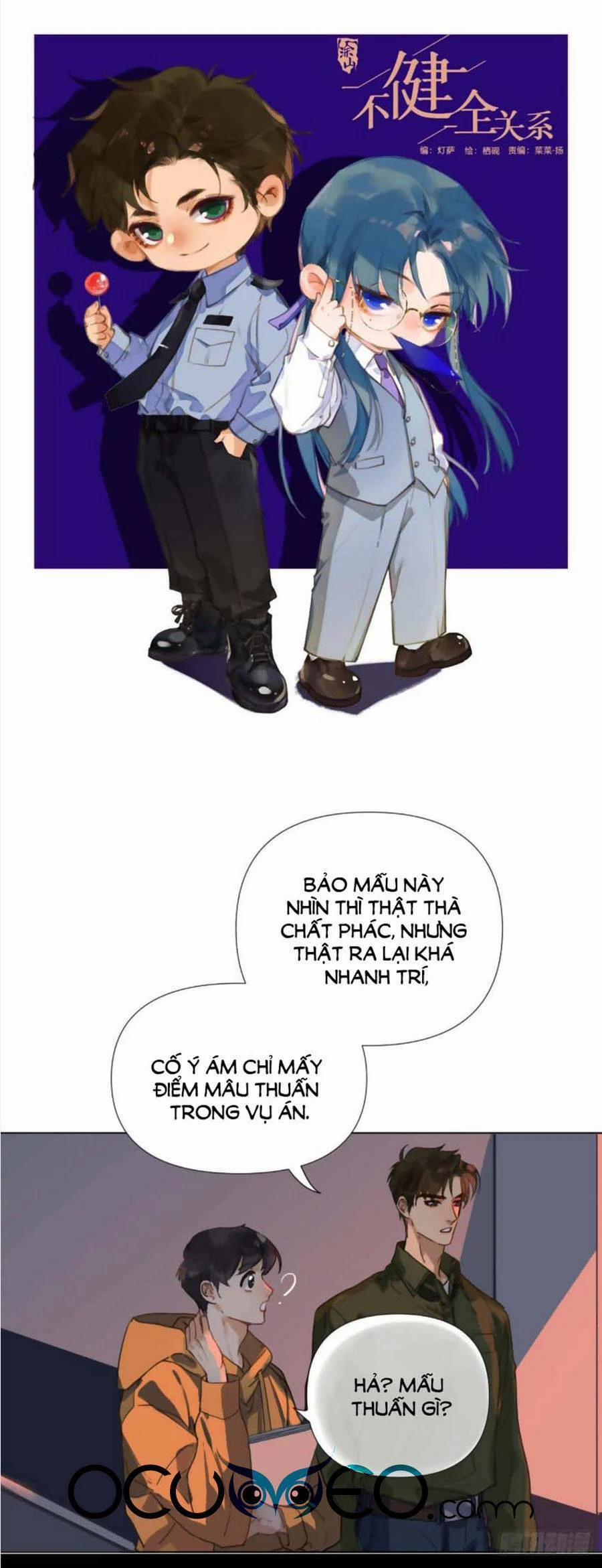 Mối Quan Hệ Không Hoàn Hảo 109 trang 1