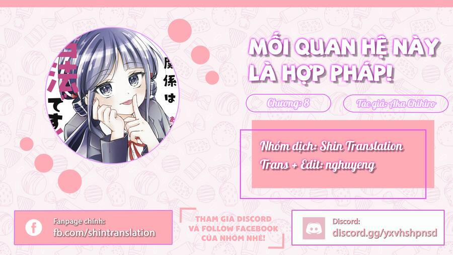 Mối Quan Hệ Này Là Hợp Pháp! 8 trang 0