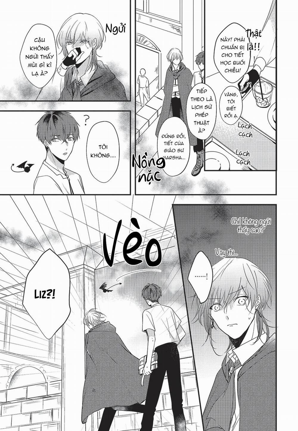 Mọi thứ tan chảy chỉ bằng một cái chạm tay của phù thủy 3 trang 13