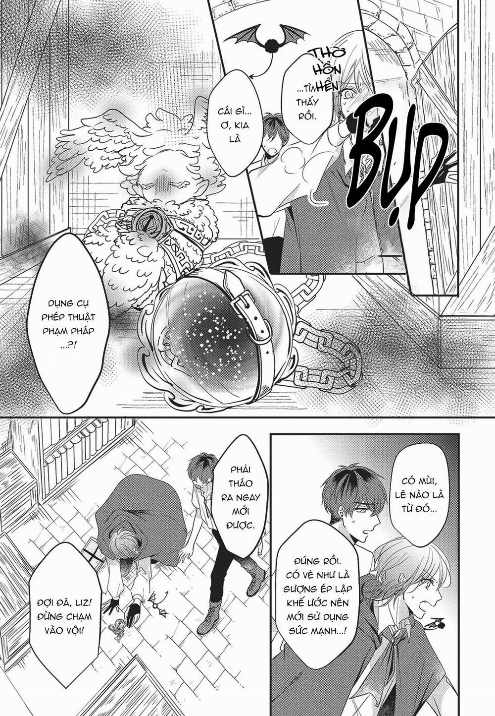 Mọi thứ tan chảy chỉ bằng một cái chạm tay của phù thủy 3 trang 15