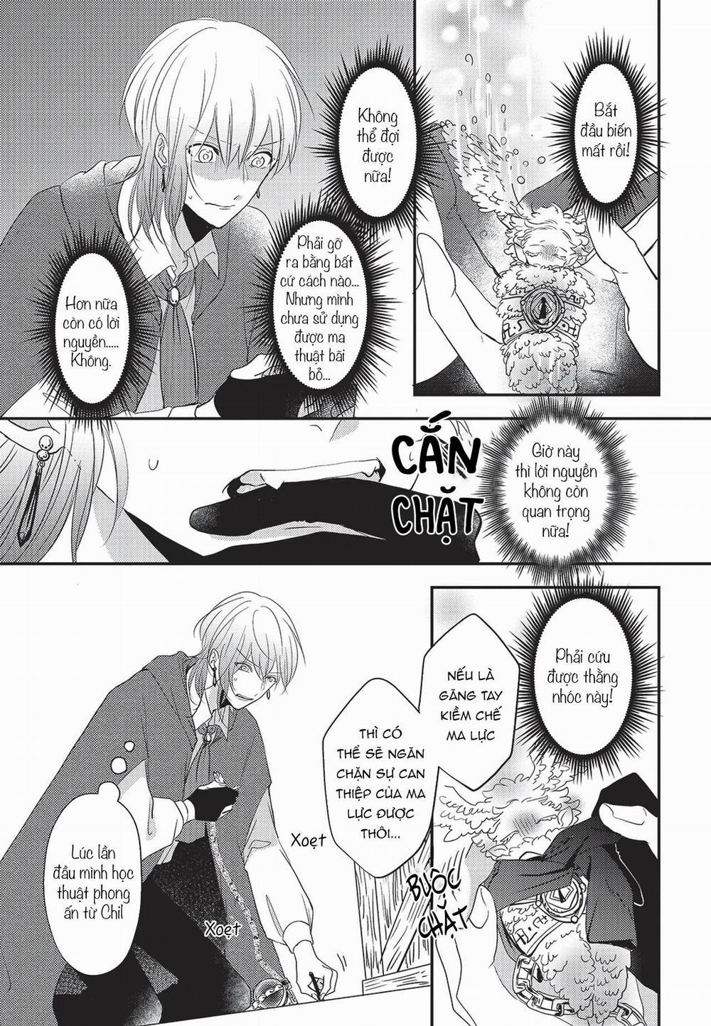 Mọi thứ tan chảy chỉ bằng một cái chạm tay của phù thủy 3 trang 17