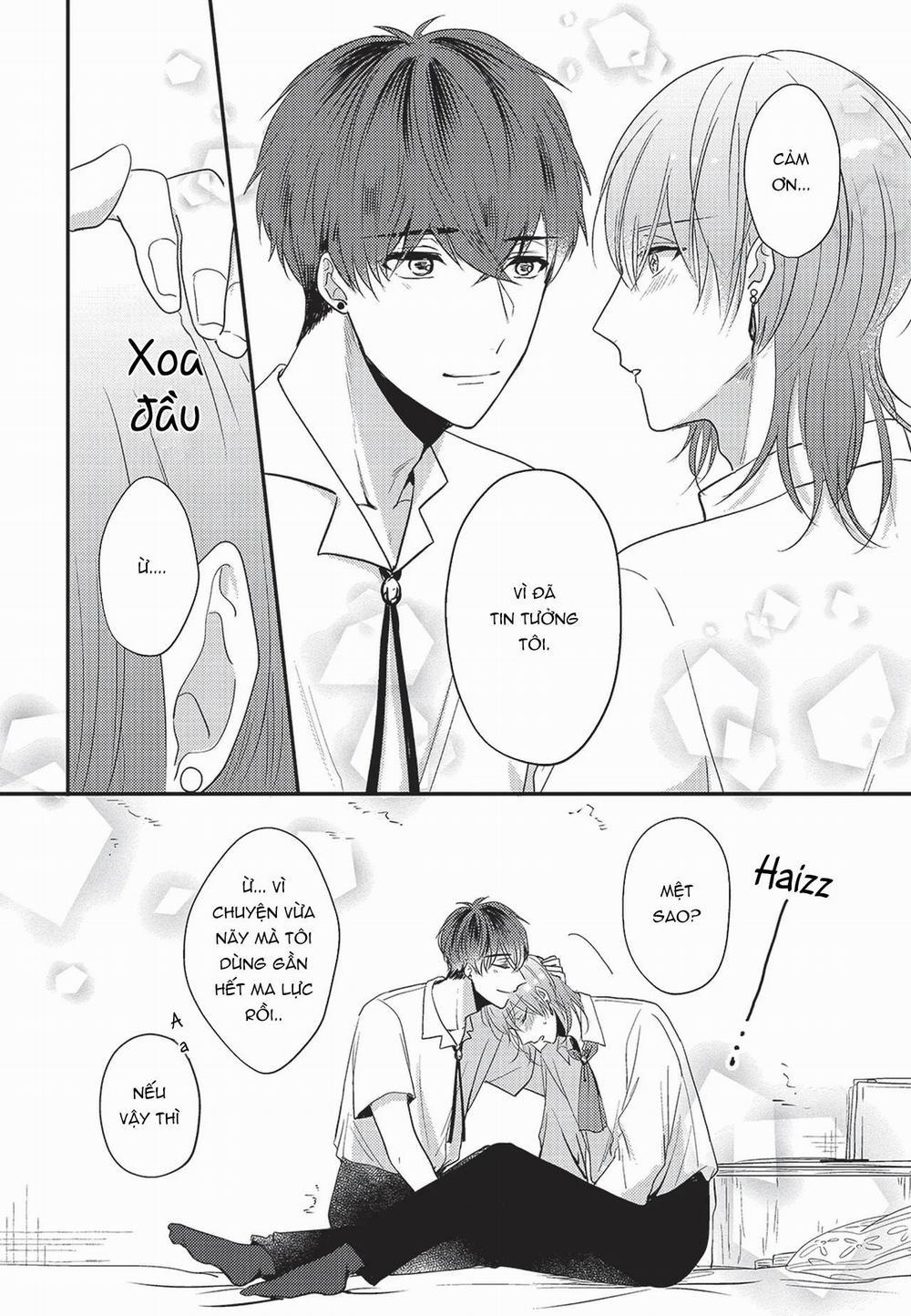 Mọi thứ tan chảy chỉ bằng một cái chạm tay của phù thủy 3 trang 24