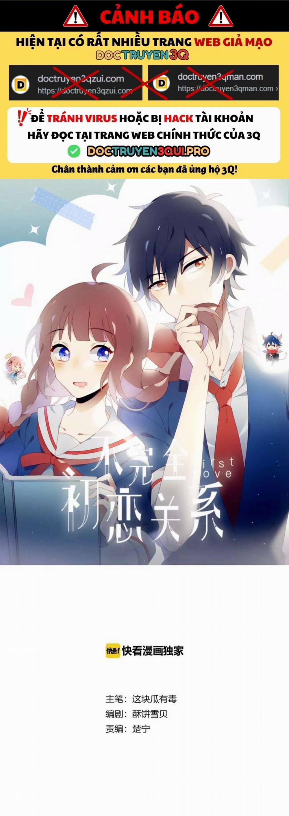 Mối Tình Đầu Chưa Được Trọn Vẹn 7 trang 0