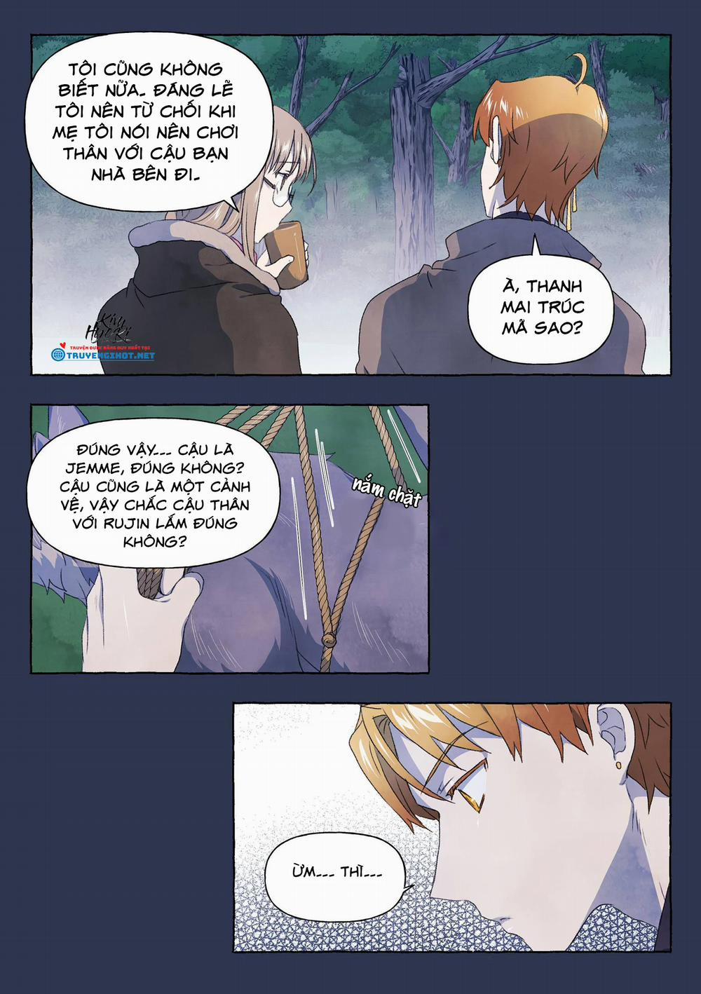 Mối Tình Đầu Của Chàng Sói Khờ 24 trang 10