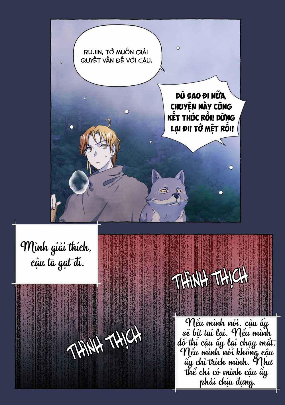 Mối Tình Đầu Của Chàng Sói Khờ 25 trang 27