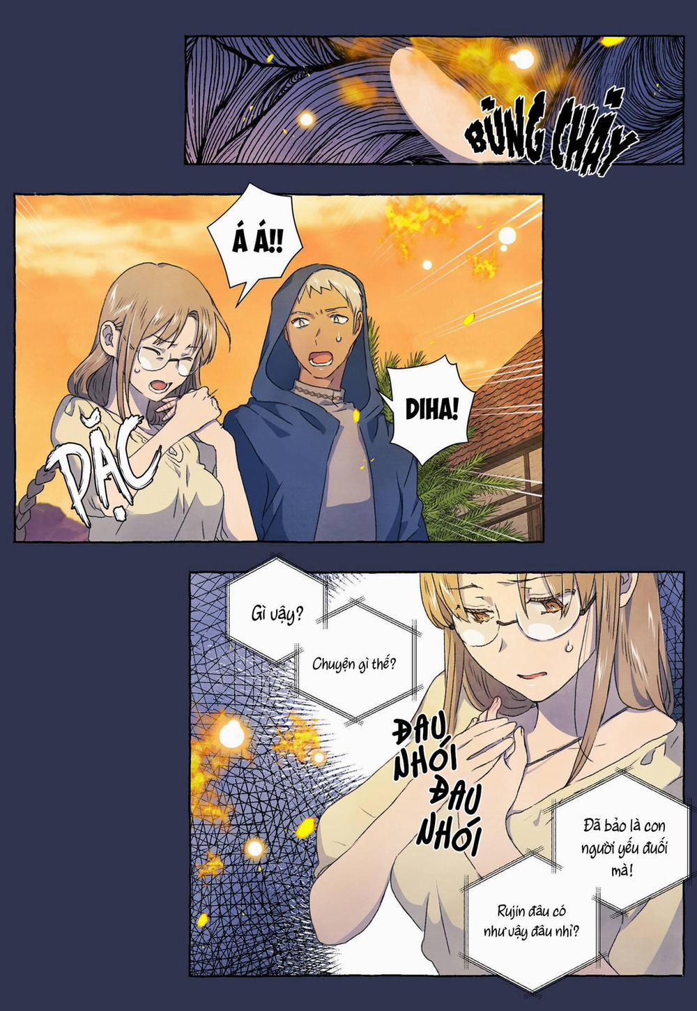 Mối Tình Đầu Của Chàng Sói Khờ 32.1 trang 8