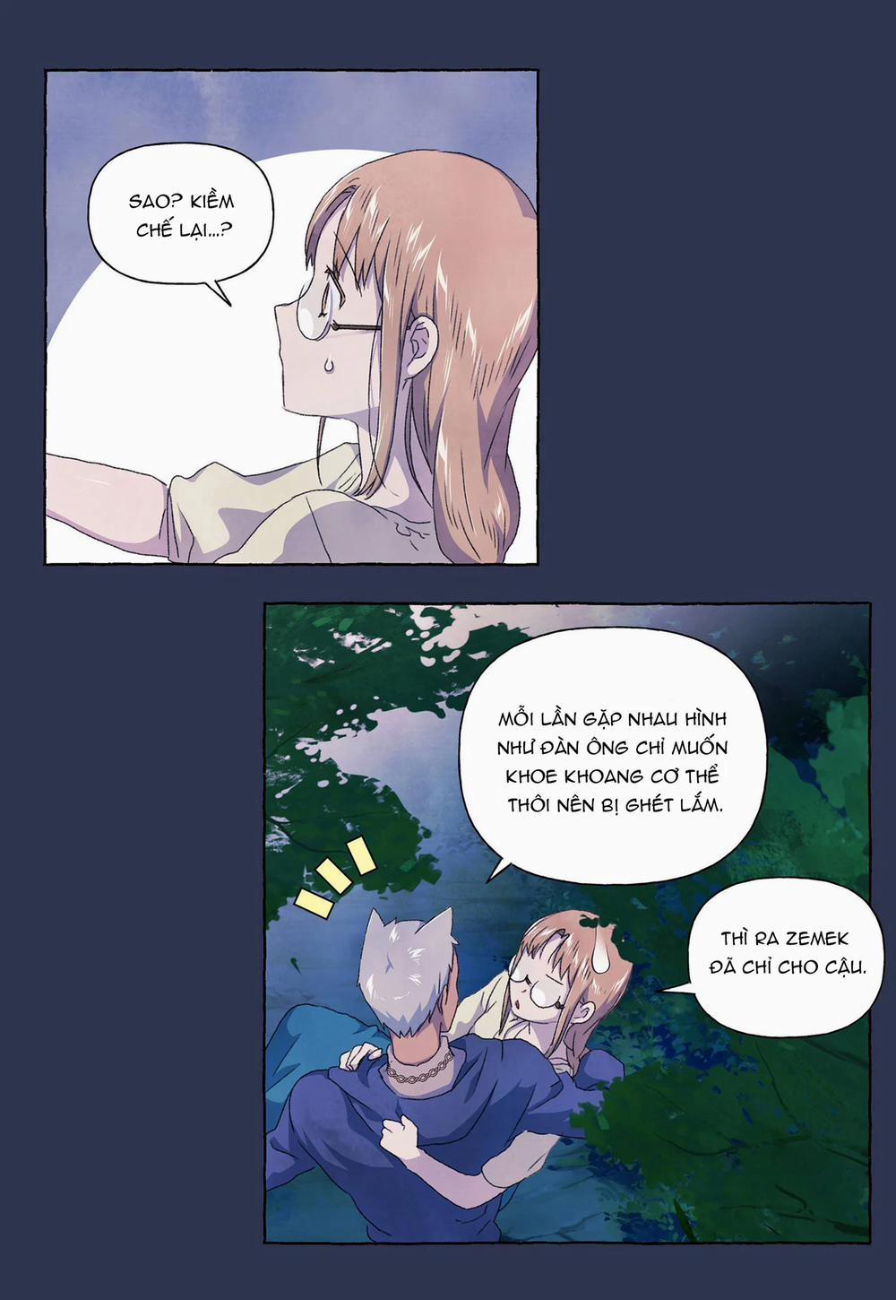 Mối Tình Đầu Của Chàng Sói Khờ 34.3 trang 1