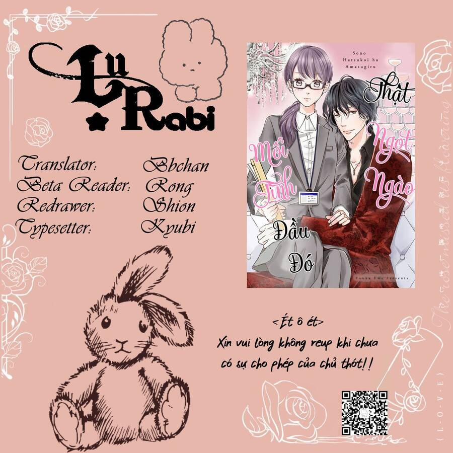 Mối Tình Đầu Đó Thật Ngọt Ngào 2 trang 0