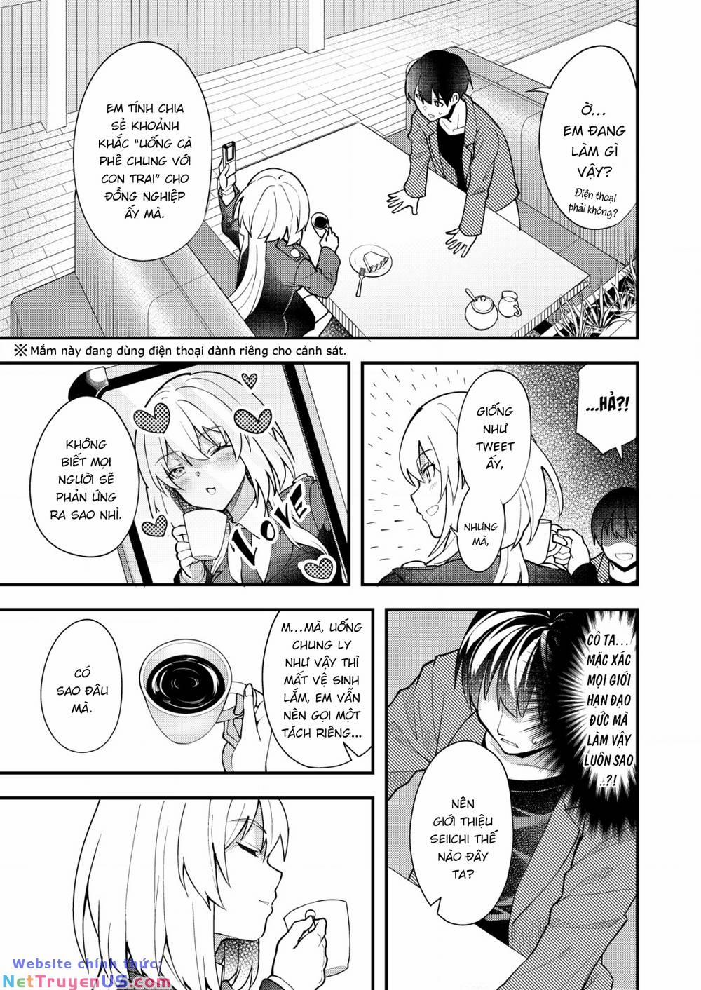 Mối Tình Giữa Tên Lừa Đảo Và Nữ Cảnh Sát 3 trang 13