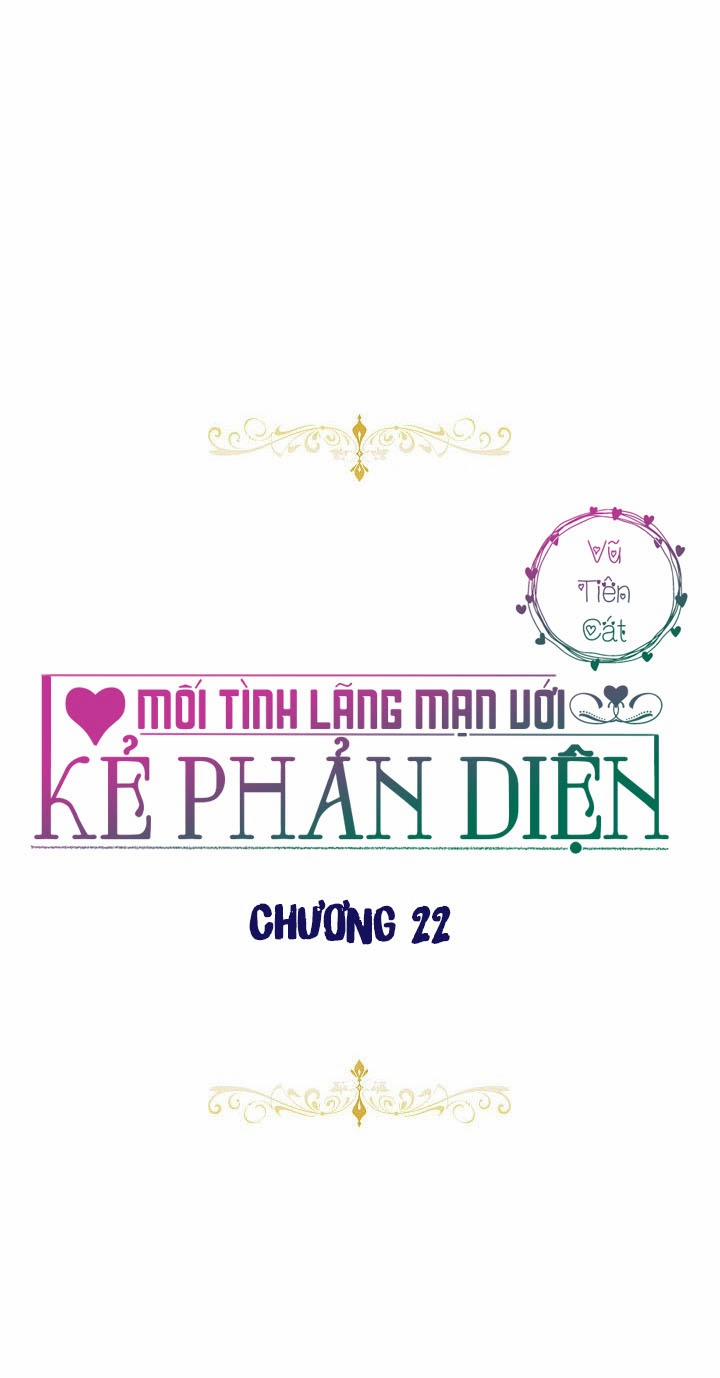 Mối Tình Lãng Mạn Với Kẻ Phản Diện 22 trang 10