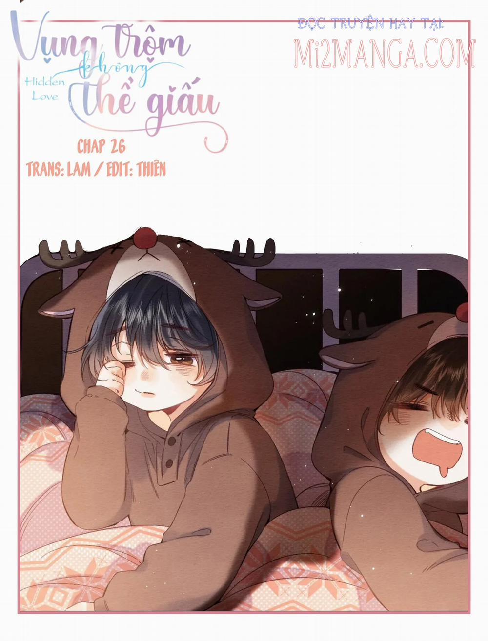 Mối Tình Thầm Kín 26 trang 0