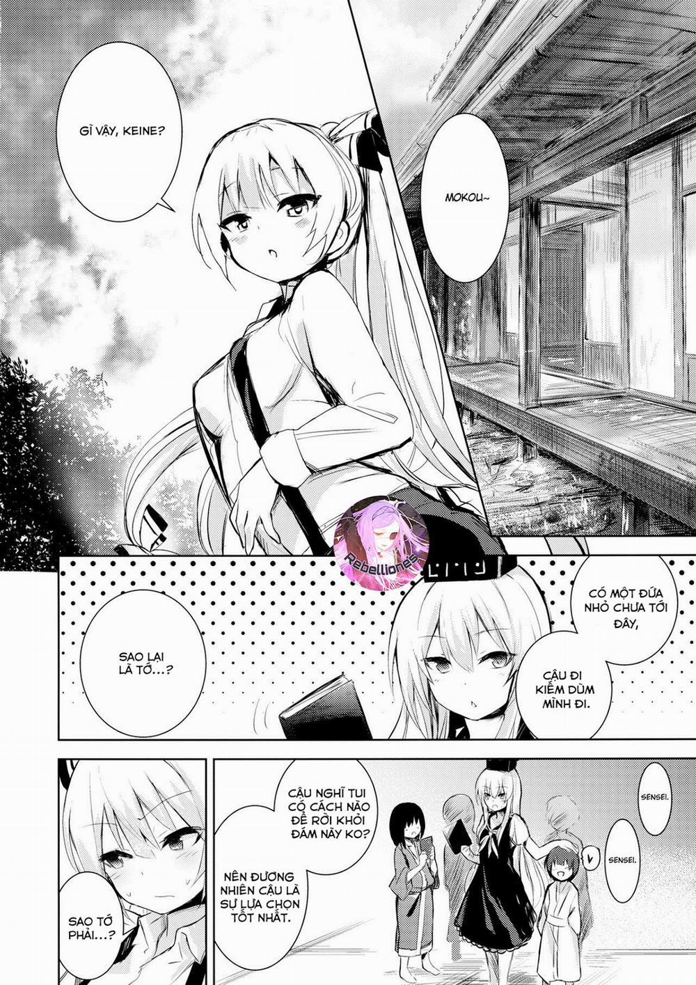 Mokou Onee-chan to Shota ga Ecchi Suru Hon (Touhou Project) Oneshot trang 3