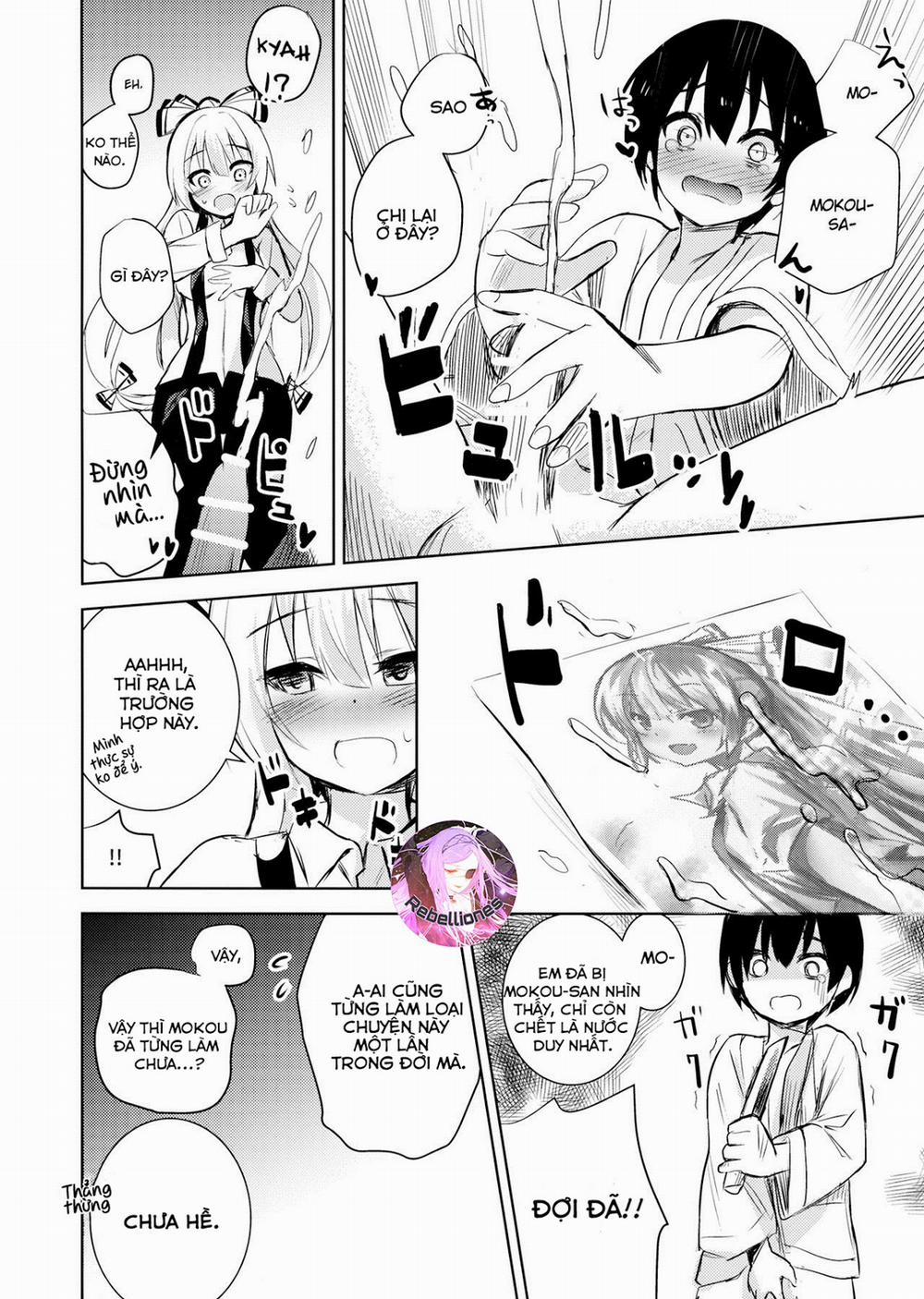 Mokou Onee-chan to Shota ga Ecchi Suru Hon (Touhou Project) Oneshot trang 5