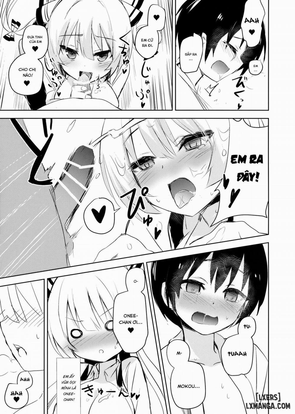 Mokou Onee-chan to Shota ga Ecchi Suru Hon Oneshot trang 11