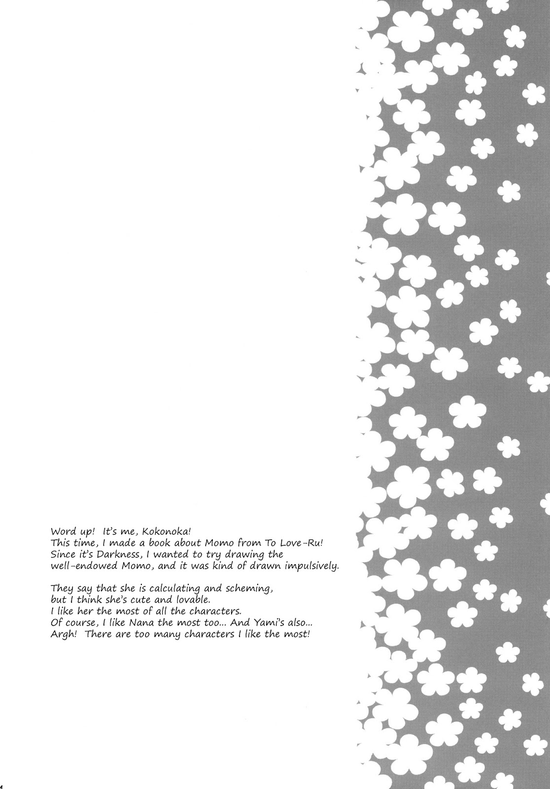 Momo No Tennensui (To Love-Ru) Oneshot trang 2