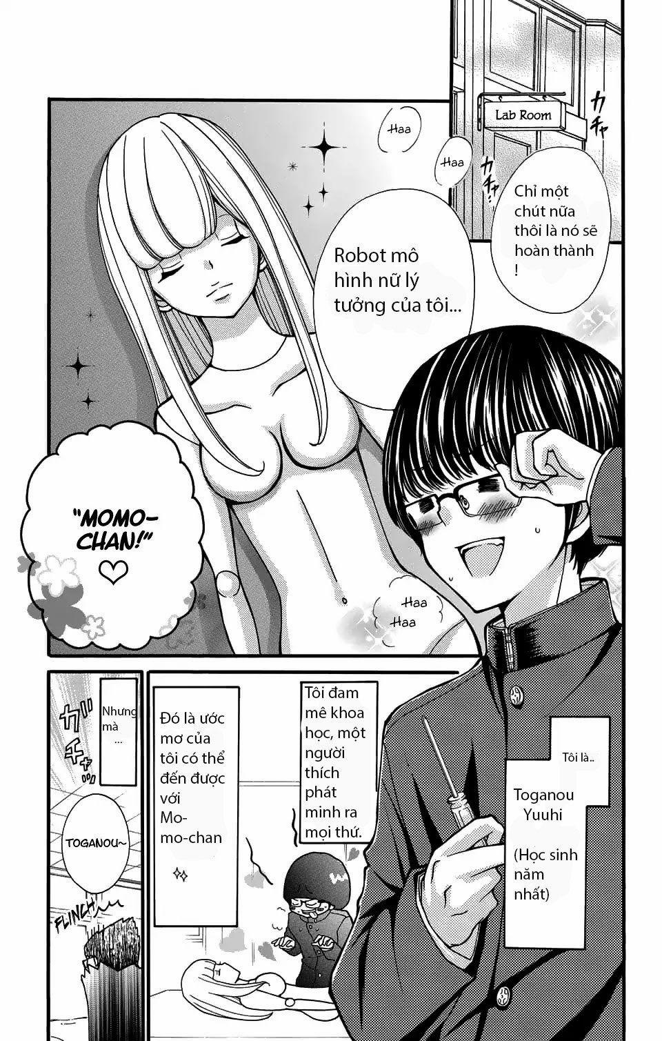 Momoiro Ome-Chen 1 trang 8