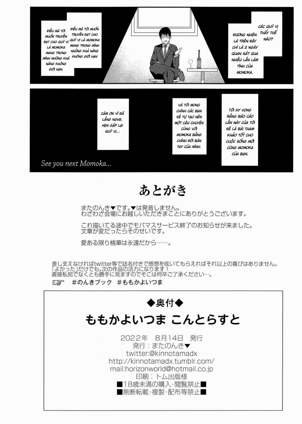 Momoka Yoitsuma Contrast Oneshot nứng trang 8