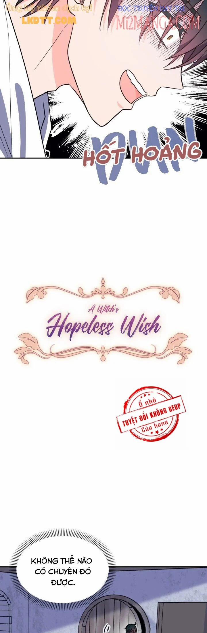 Mong Ước Tuyệt Vọng Của Một Phù Thủy 38 trang 13