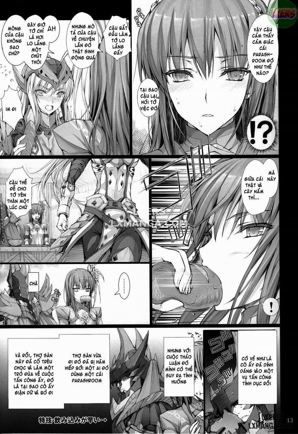 Monhan no Erohon 13 Oneshot trang 12