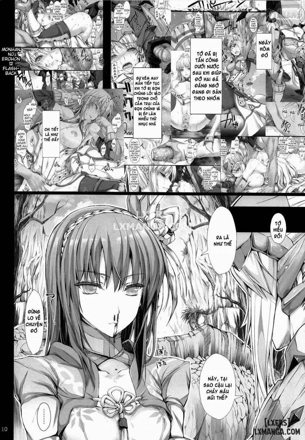 Monhan no Erohon 13 Oneshot trang 9