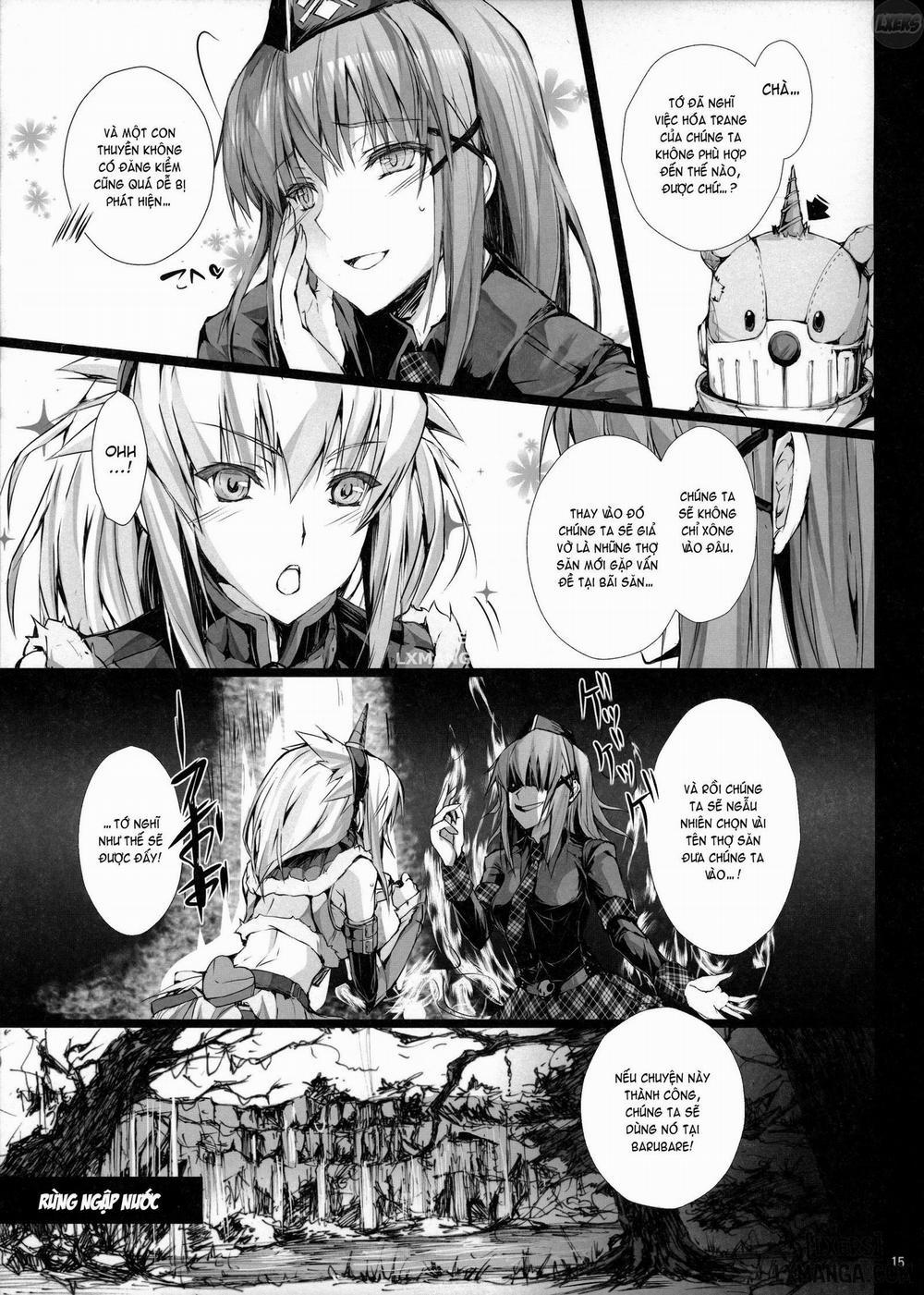 Monhan no Erohon 14 Oneshot trang 13