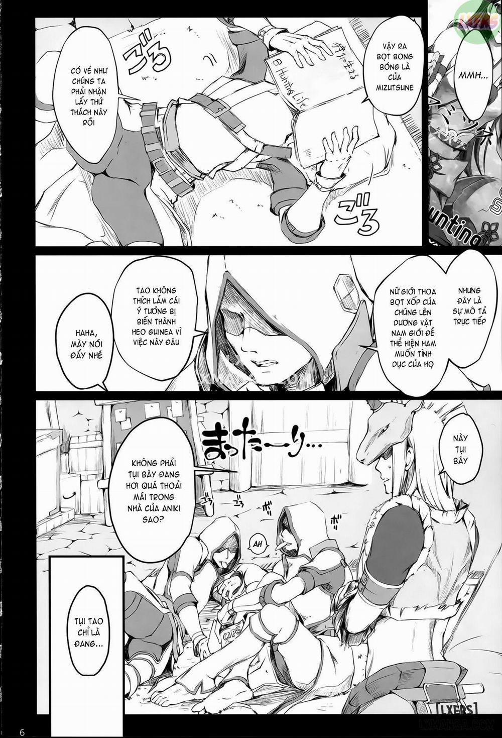 Monhan no Erohon 15 Oneshot trang 5