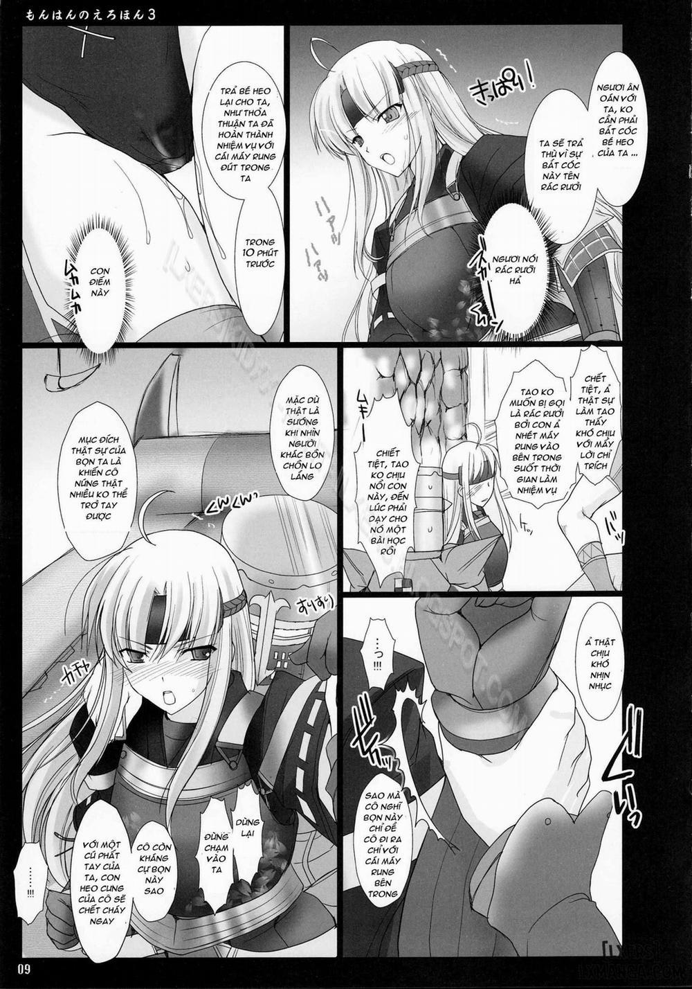 Monhan no Erohon 3 Oneshot trang 9