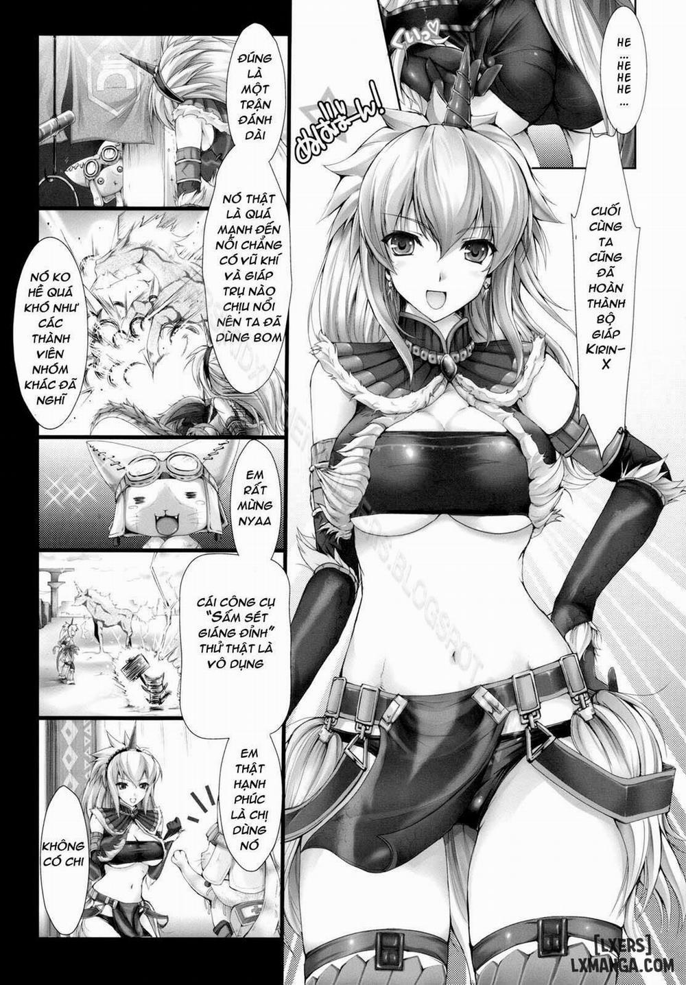 Monhan no Erohon 5 Oneshot trang 3