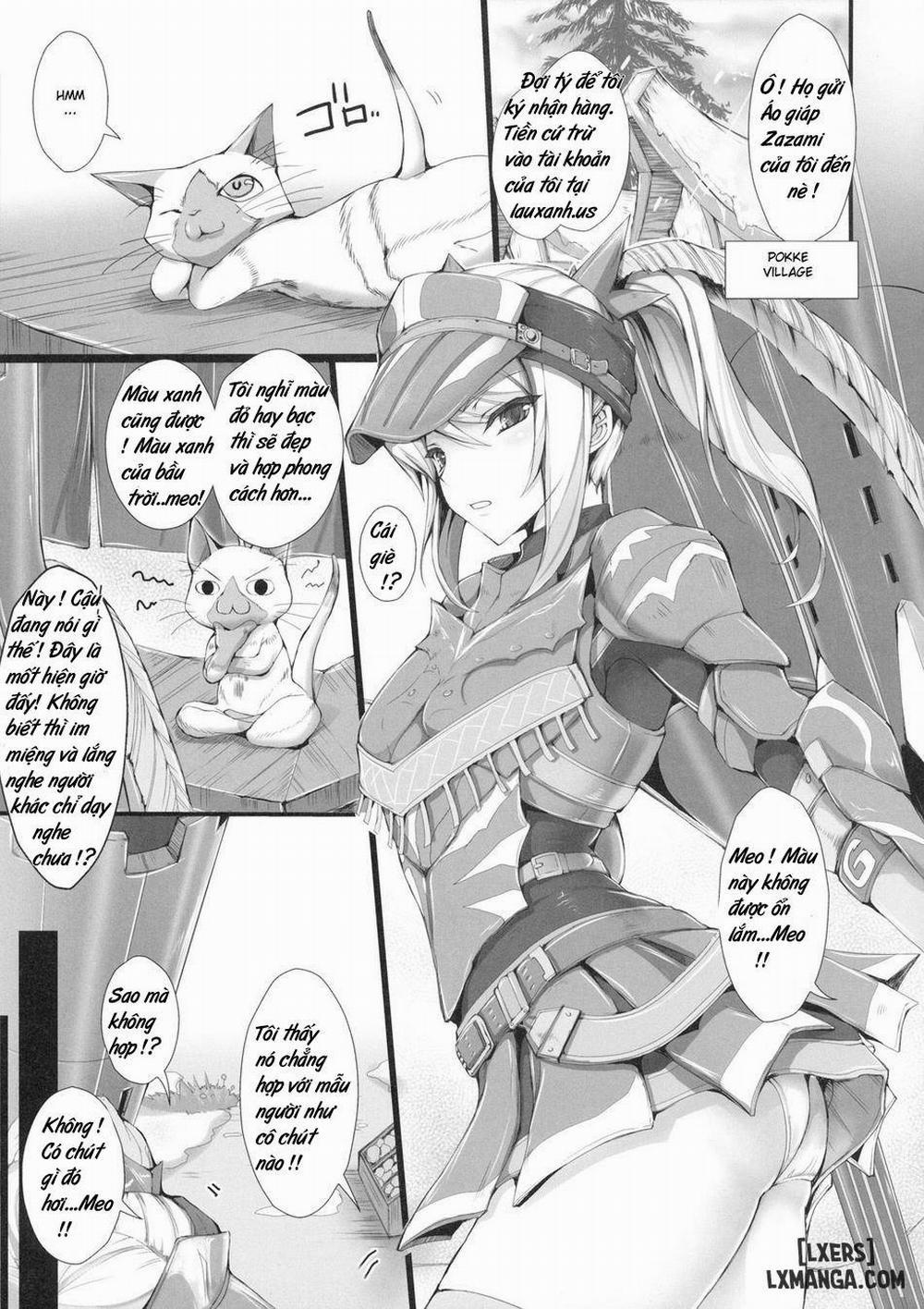 Monhan no Erohon 7 Oneshot trang 5