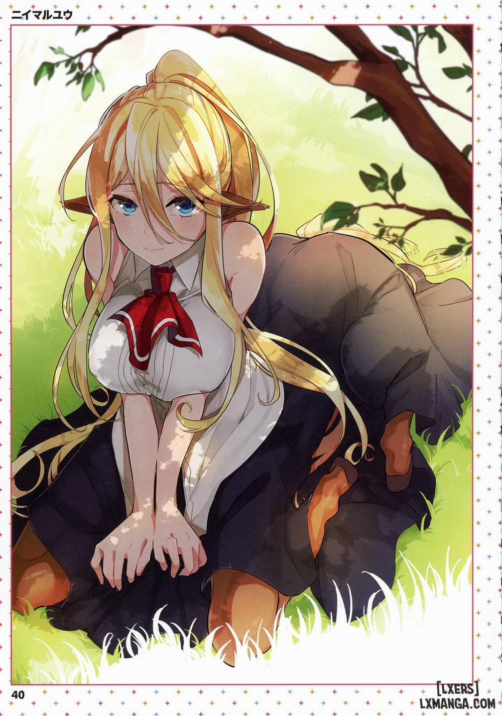 Monster Musume no Iru Nichijou - ANOTHER CREATOR VISUAL FAN BOOK Oneshot trang 39