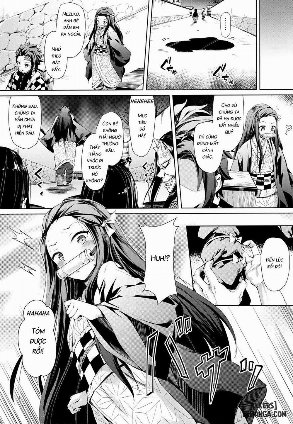 Moshi Nezuko ga Warui Hito ni Tsukamattara Oneshot trang 1
