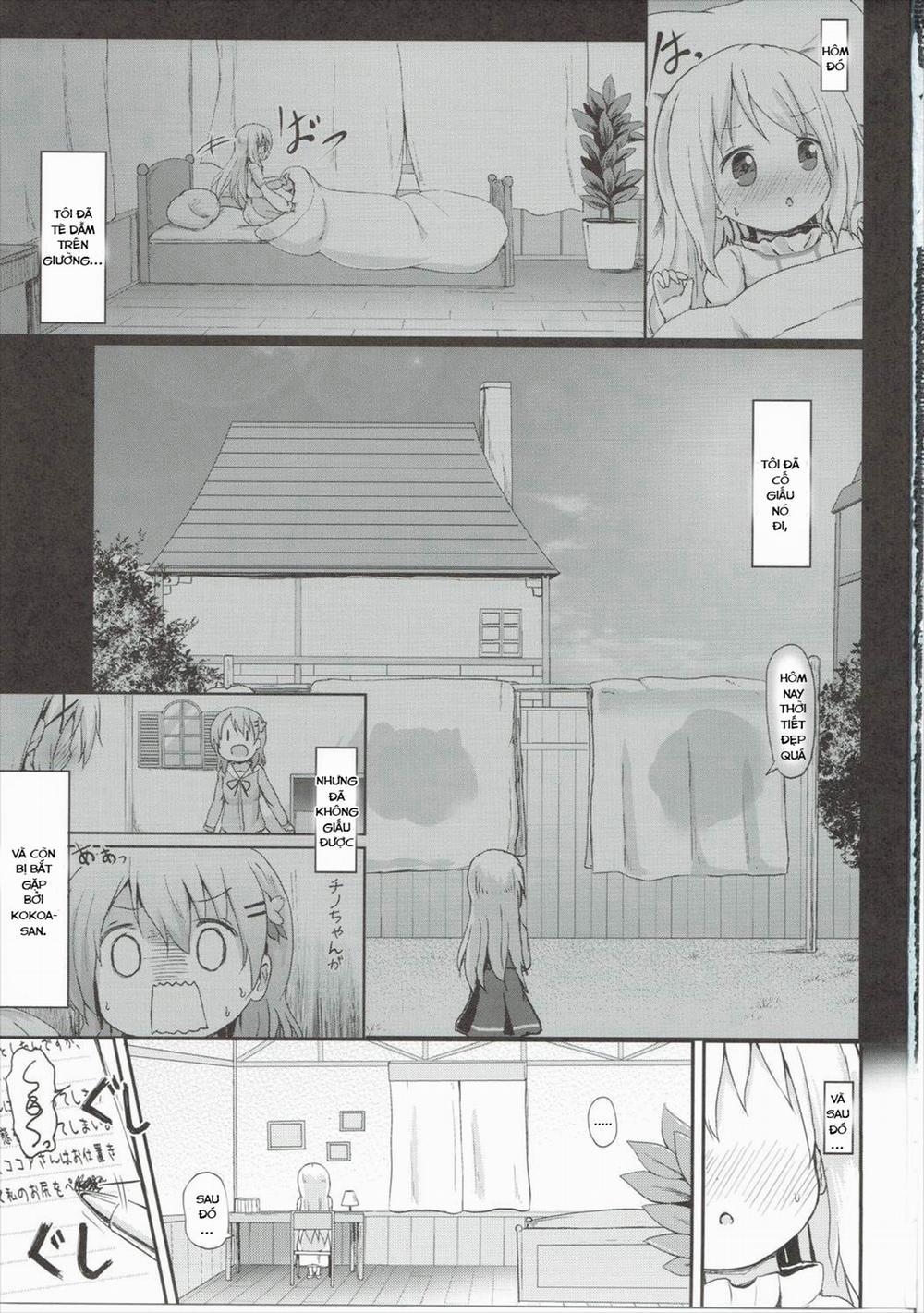 Moshikashite, Chino-chan Onesho Shichatta no?? 2 (Gochuumon wa Usagi desu ka?) Oneshot trang 1