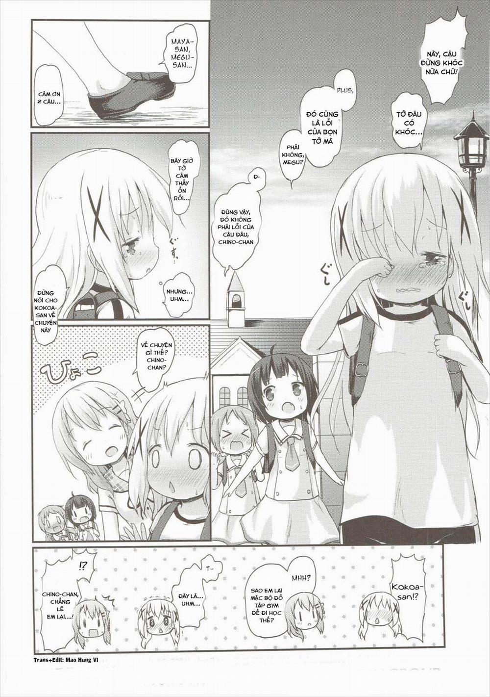 Moshikashite, Chino-chan Onesho Shichatta no?? 2 (Gochuumon wa Usagi desu ka?) Oneshot trang 31
