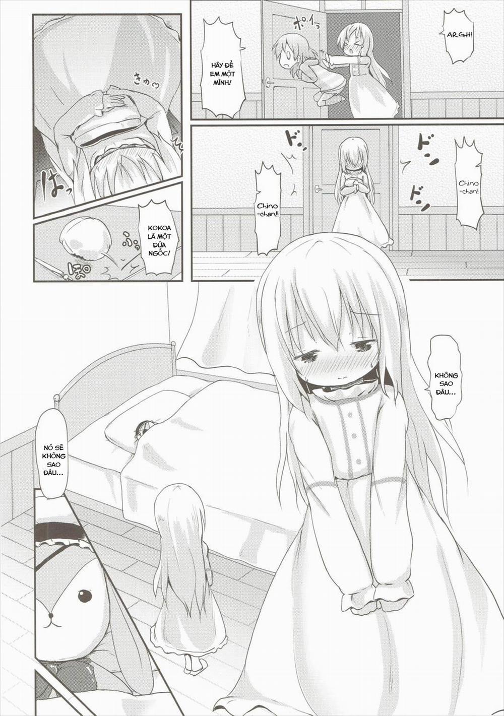 Moshikashite, Chino-chan Onesho Shichatta no?? 2 (Gochuumon wa Usagi desu ka?) Oneshot trang 4