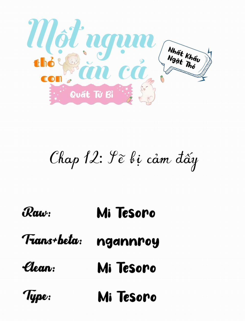 Một Ngụm Ăn Cả Thỏ Con 12 trang 0