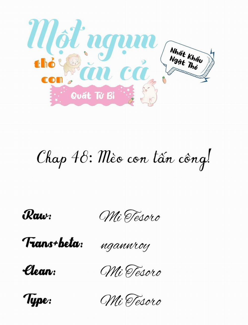 Một Ngụm Ăn Cả Thỏ Con 48 trang 0