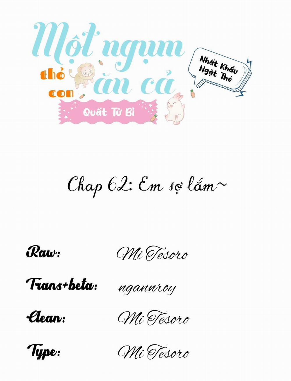 Một Ngụm Ăn Cả Thỏ Con 62 trang 0