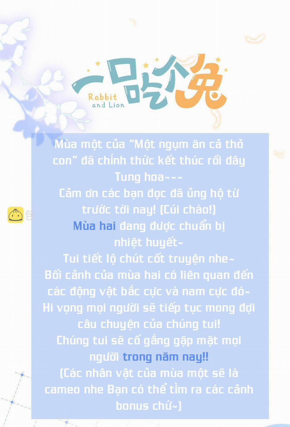 Một Ngụm Ăn Cả Thỏ Con 89 End trang 34