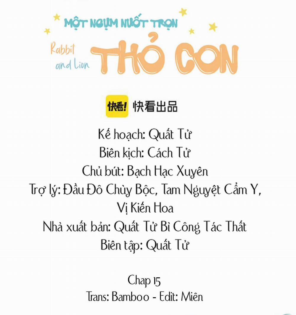 Một Ngụm Nuốt Trọn Thỏ Con 15 trang 1