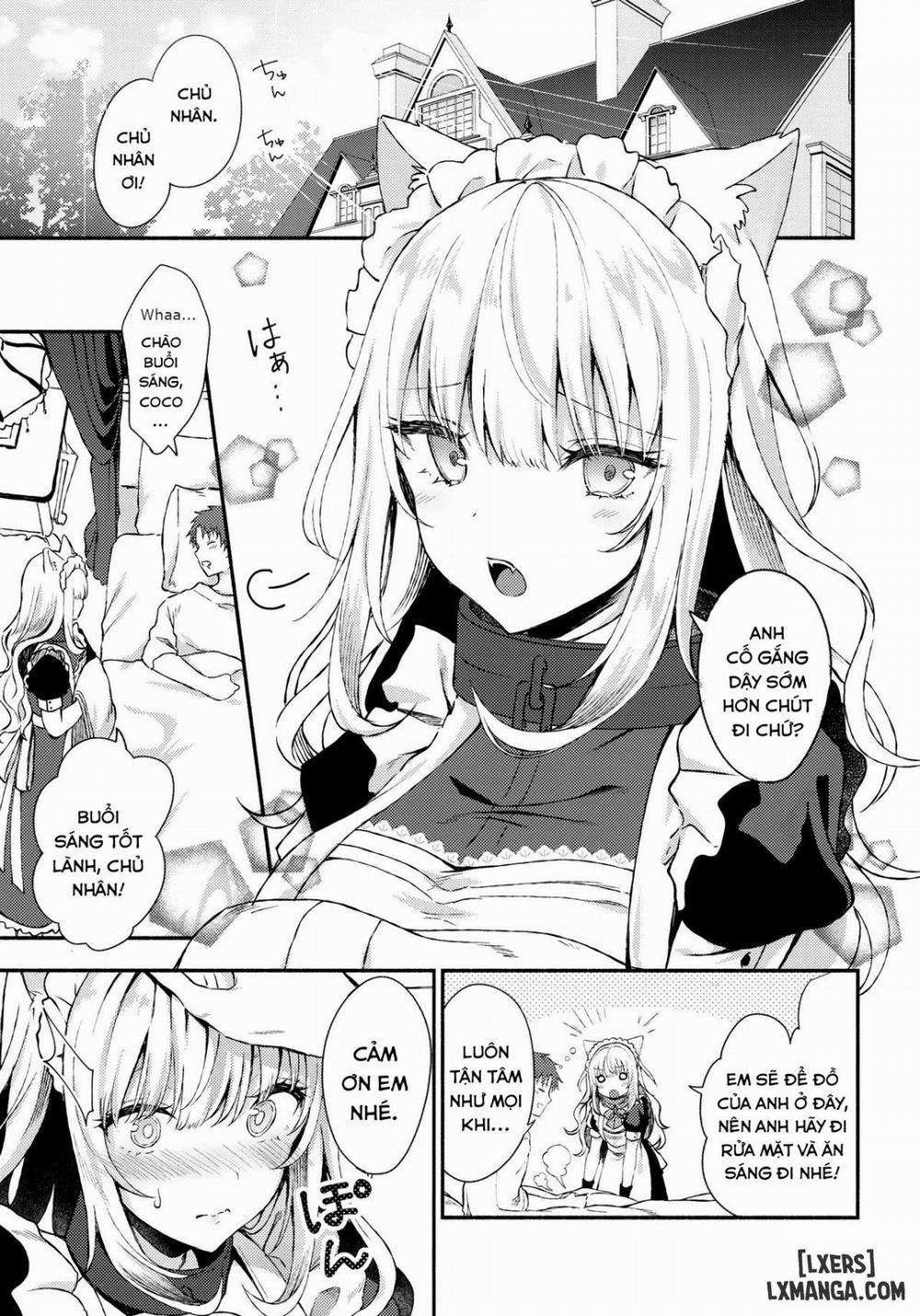Moto Dorei no Nekomimi Maid Oneshot trang 4