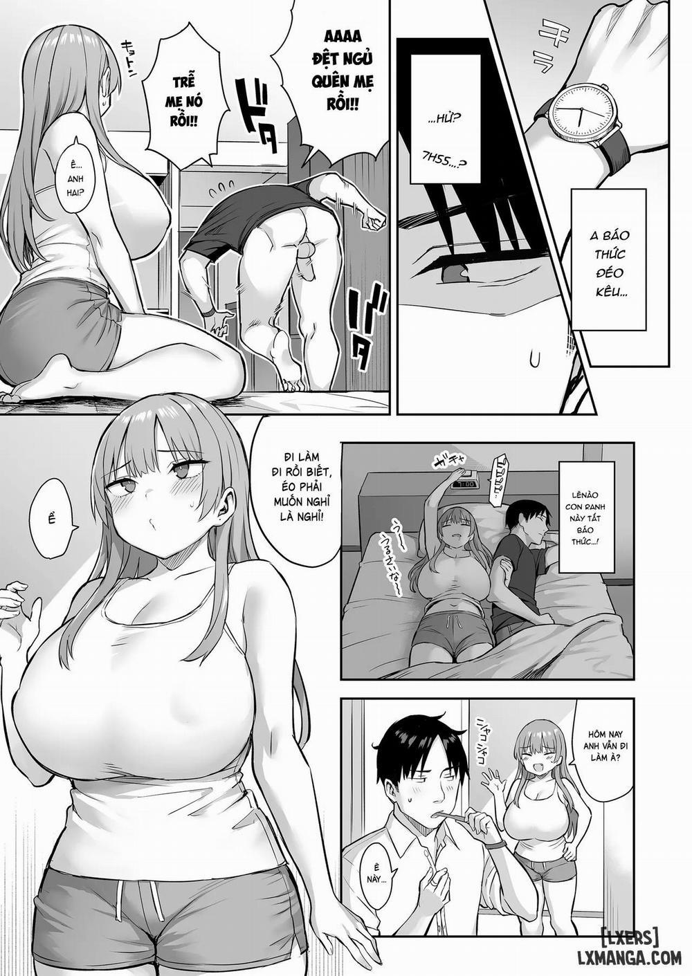 Moto InCha no Kyonyuu Yariman Imouto ga Erosugite, Onii-chan wa Mou...!! 4 Oneshot. trang 12