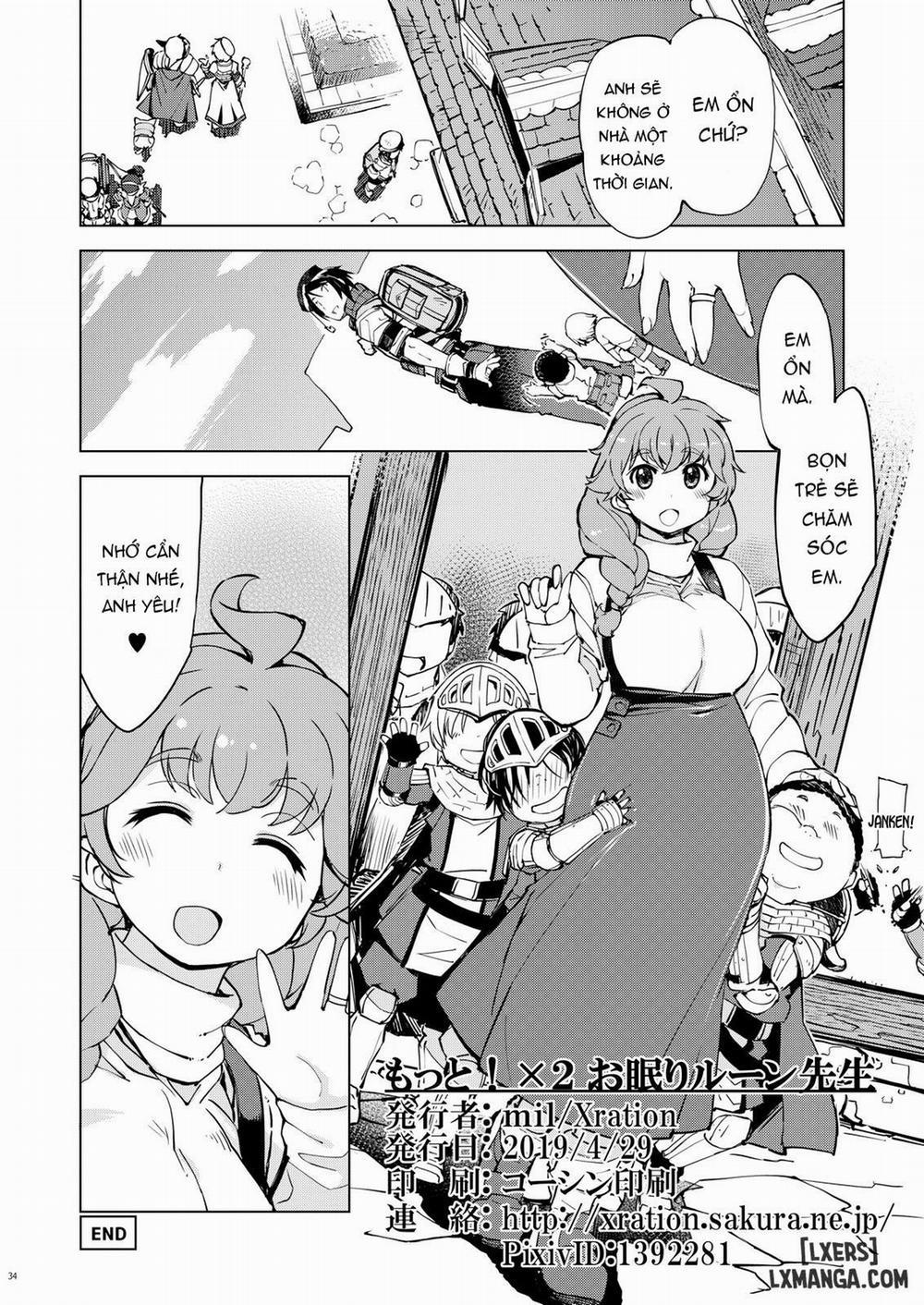 Motto! Onemuri Rune Sensei 3 END trang 33