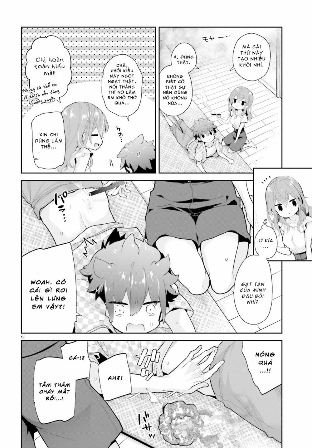 Moufu Oneesan No Atatame Kata 0 0 "Lần đầu" của cả hai trang 11