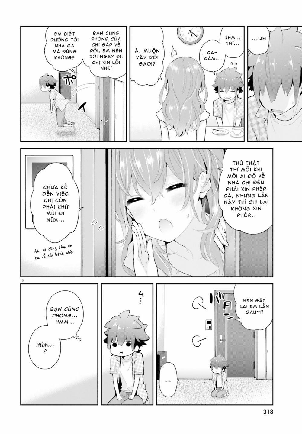 Moufu Oneesan No Atatame Kata 0 0 "Lần đầu" của cả hai trang 15